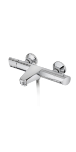 Thermostatic bath shower tap