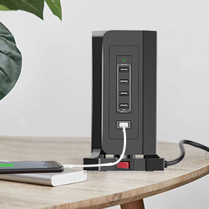 extension lead with usb c charging slots