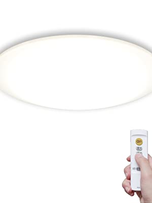Iris Ohyama LED Ceiling Light, Remote control, Brightness and color adjustment, 30 W