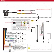 10.1 inch touch screen car stere backup camera usb bluetooth adapter car radio