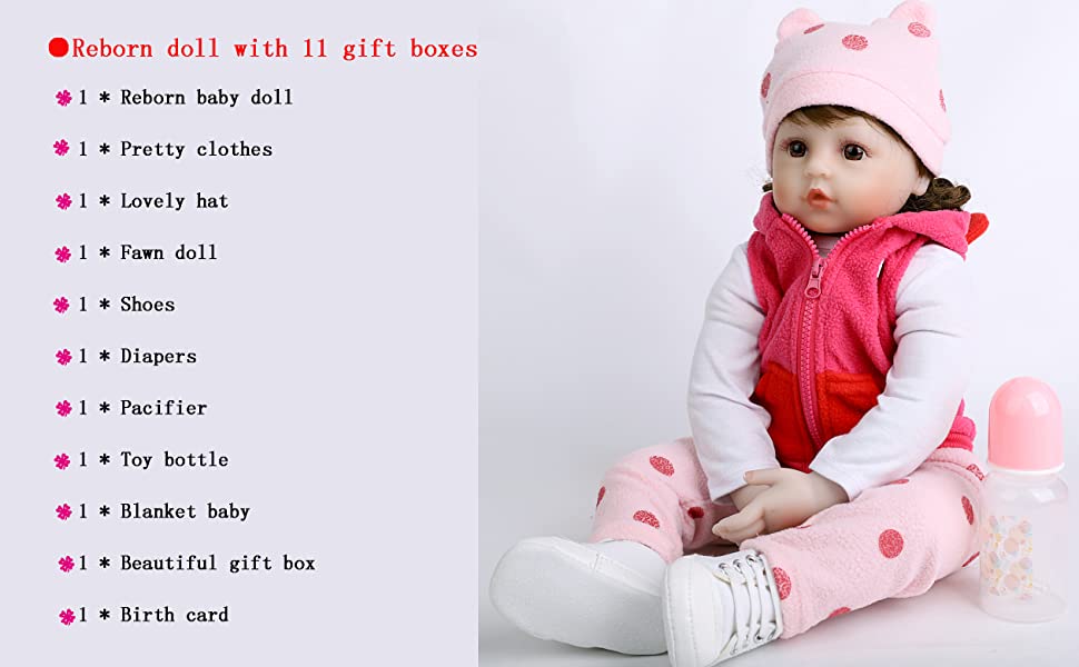 antboat reborn doll baby born soft touch doll real life baby dolls reborn dolls toddler girls cheap