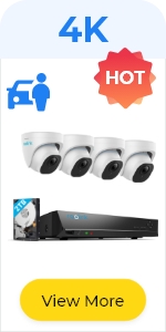 Reolink RLK8-820D4-A 4K Smart PoE Camera System