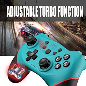 Built-in gyro axis and dual motor