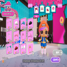 shopping for accessories