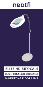 42pcs SMD LED Bifocal (3 Diopter & 12 Diopter) Height Adjustable Gooseneck