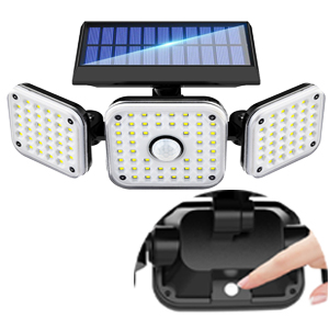 solar powered security light