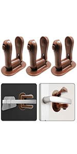 3 Pack Door Lever Lock