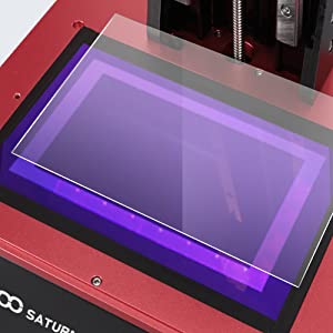 Exclusive Screen Protector, protect LCD screen from damage of resin spill and scratch