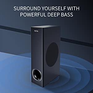 soundbar with subwoofer