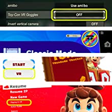 Orzly VR Headset for Nintendo Switch & Switch OLED Console with Adjustable Lens