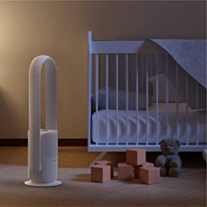 Pro Breeze Bladeless Tower Fan Blade less Dyson Cooling Fan Pedestal Air Con AC Air Circulator 