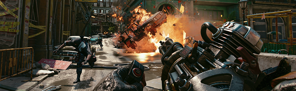 a large explosion on the streets of Yara