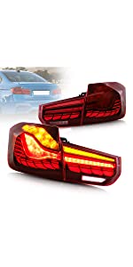 bmw f30 rear lights smoked