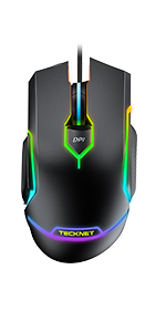 TECKNET Wired Gaming Mouse 16000DPI