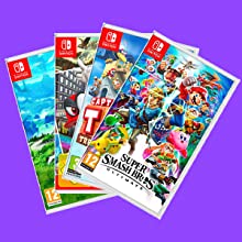 Orzly VR Headset for Nintendo Switch & Switch OLED Console with Adjustable Lens