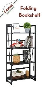 folding bookshelf