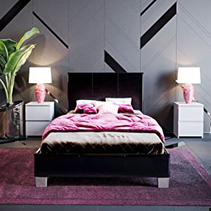 Lisbon Single Faux Leather Bed