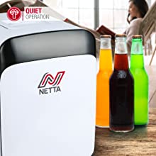 quiet mini fridge