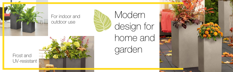 Canto Stone High indoor outdoor plant pot