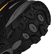 non-slip rubber outsole