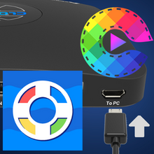 To PC with bundled Software