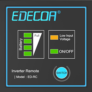 Pure Sine Wave Power Inverter 12V to 240V 2500W with Remote Control