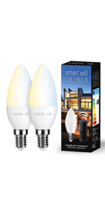 LE Smart Bulbs E14, White Ambiance