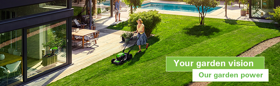 your garden vision our garden power powered by greenworks garden tools