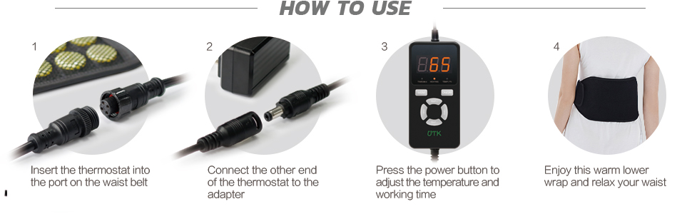 UT far infrared heating belt