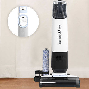 Wet Dry Vacuum Cleaner and Mop for Hardwood Floors and Carpet Cleaning