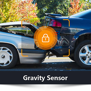 G-sensor and Loop recording.