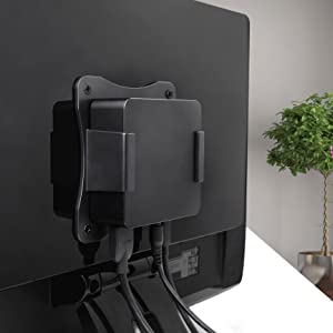 UD-CAM dock mounted on back of monitor