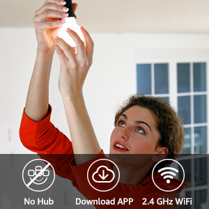 LE Alexa Light Bulbs B22