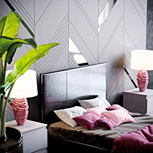 Libon King Size faux leather bed