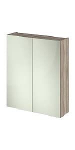 wall,hung,mirror,cabinet,bathroom,furniture,2,door,soft,close,modern,contemporary,driftwood,mirrored