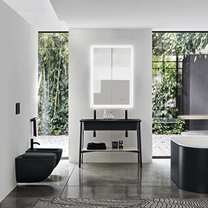 bathroom mirror with led lights