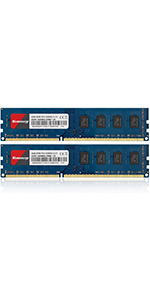 8GB Kit (2X4GB) DDR3 1600MHz Udimm Ram