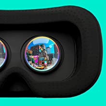 VR Headset for Nintendo Switch & Switch oled adjustable Lens for virtual reality gaming and Labo VR