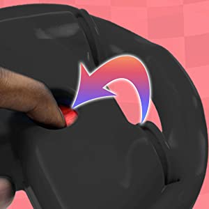 Orzly Steering Wheels for Nintendo Switch & OLED Joy-Con Steering Wheel JoyCon for Mario kart 8