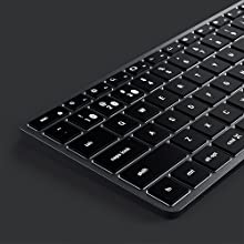 Slim X1 Bluetooth Backlit Keyboard