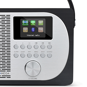 DAB+ Digital Radio Wireless Bluetooth Speaker Colour Display