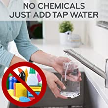 No Chemical Cleaning