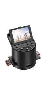 LCD screen 3.5 inches negative scanner convert 35mm slide to digital