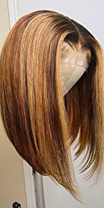 highlight bob wig 