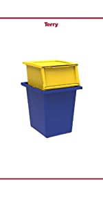 bins, plastic cabinet, garbage, recycling containers