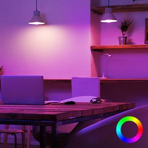 colour changing light bulbs