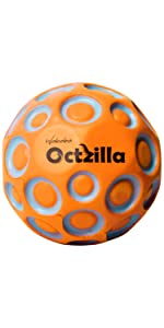 Octzilla bounces out of this world bounce ball pop sound great design