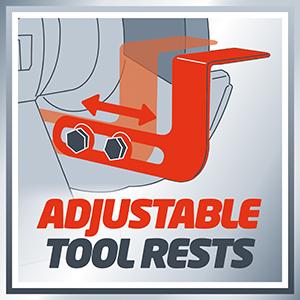 adjustable tool rests