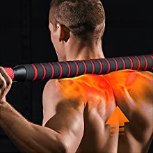 Thickened pad on connecting rod can protect your shoulders