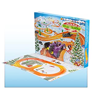 Hot Wheels 2021 Advent Calendar with 24 Surprises that Include 8 1:64 Scale Vehicles